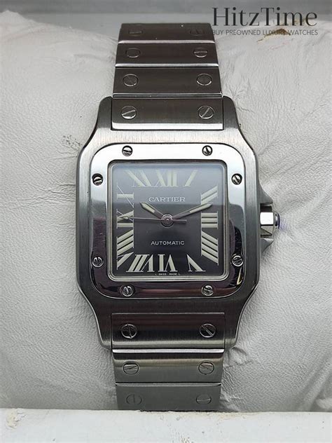 cartier santos sunburst|santos de cartier manual.